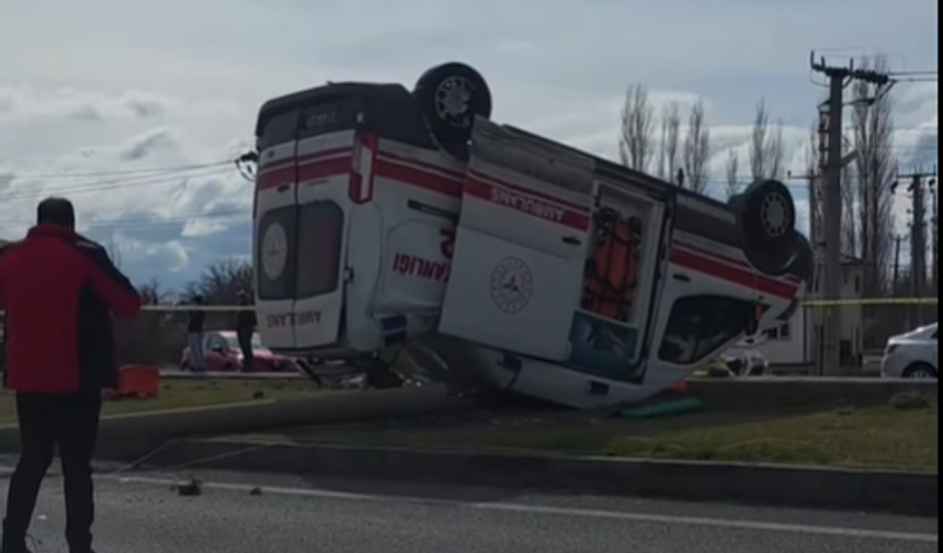 Bor'da Ambulans Kazası;  Yaralanan Sağlıkçıların İsimleri Belli Oldu