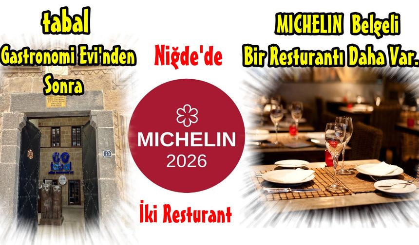 Niğde'de Bir Restaurantın  Daha Mihcelin Belgesi Var