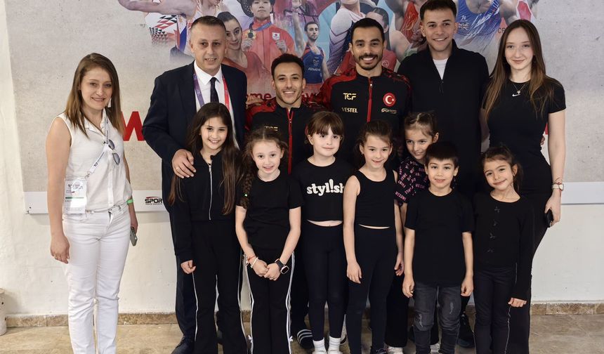 Niğdeli Cimnastikçiler Dünya Kupası Heyecanını Yerinde Yaşadı