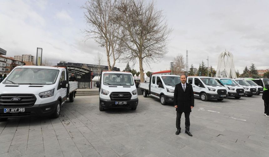 Niğde Belediyesi Araç Filosunu Büyütmeye Devam Ediyor