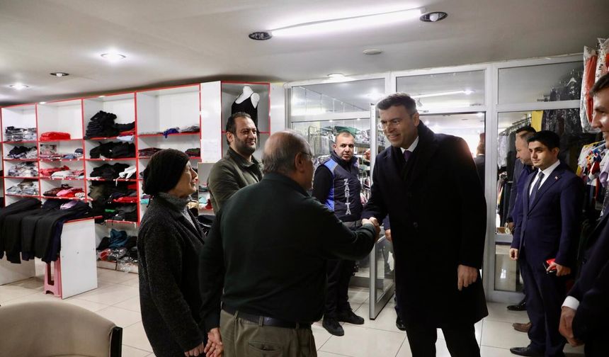 Vali Akmeşe’den Ulukışla’da Kurum ve Esnaf Ziyareti