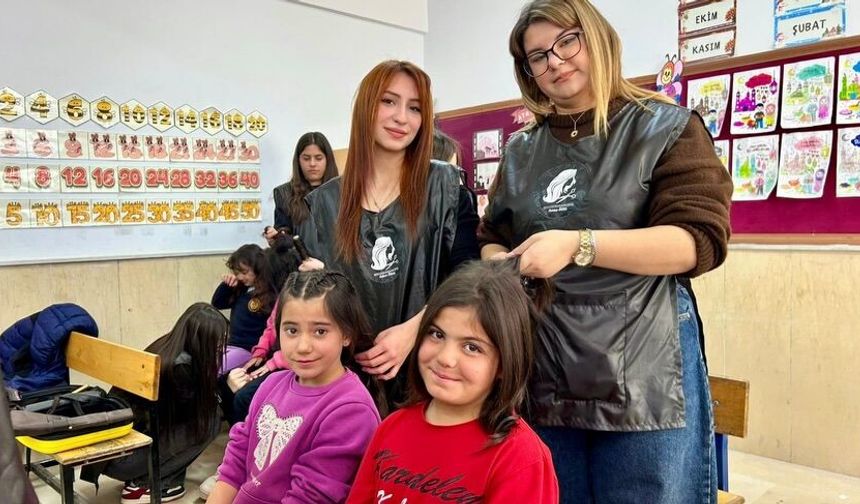 Gençlik Merkezi’nden “Gönüllü Makas Projesi” ile Bayram Sevinci