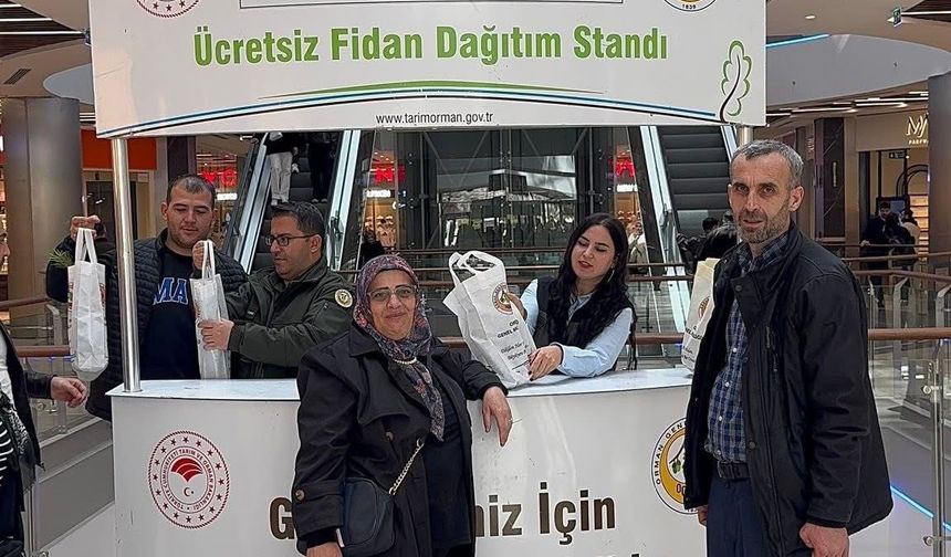 Niğde’de Bin Fidan Toprakla Buluştu