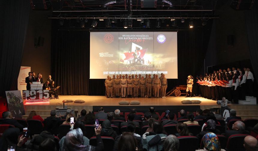 Çanakkale Zaferi’nin 111. Yılı Niğde’de Törenlerle Anıldı