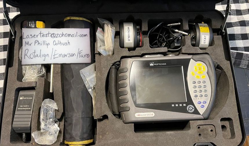 ForSale: Rotalign Ultra / Emerson 2140 / FixtureLaser / Easy-Laser