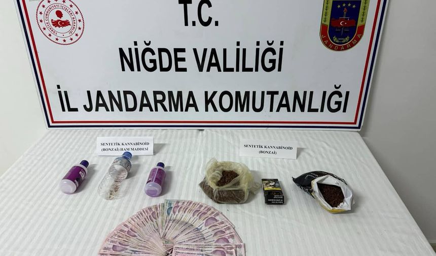 Niğde’de Jandarmadan Narkotik Operasyonu: 250 Gramdan Fazla Zararlı Madde Ele Geçirildi