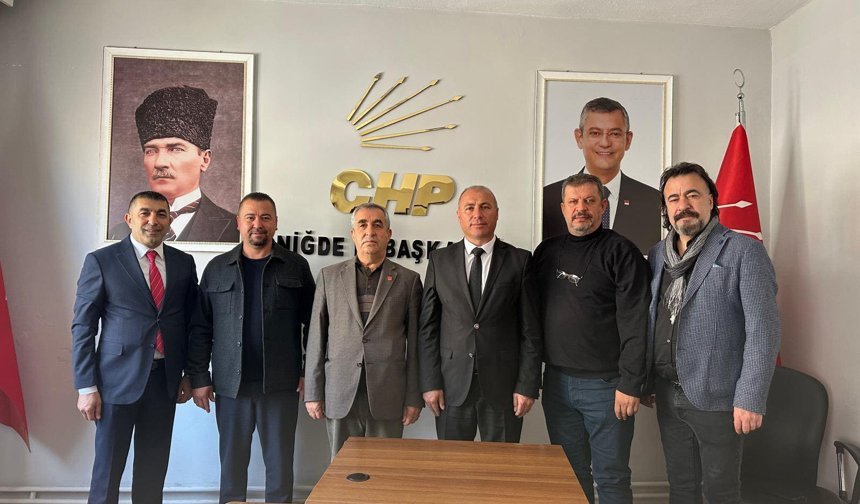 Esnaf Odası Başkanlarından CHP İl Başkanlığı’na Ziyaret