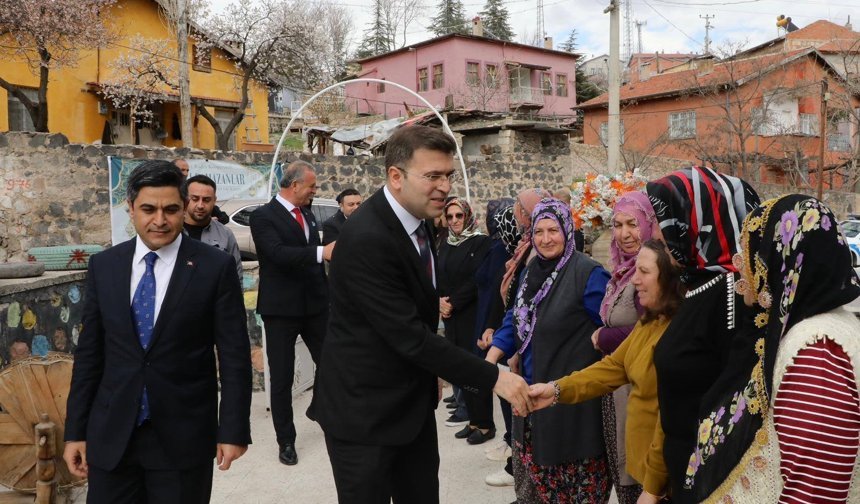 Vali Akmeşe Altunhisar’da İncelemelerde Bulundu