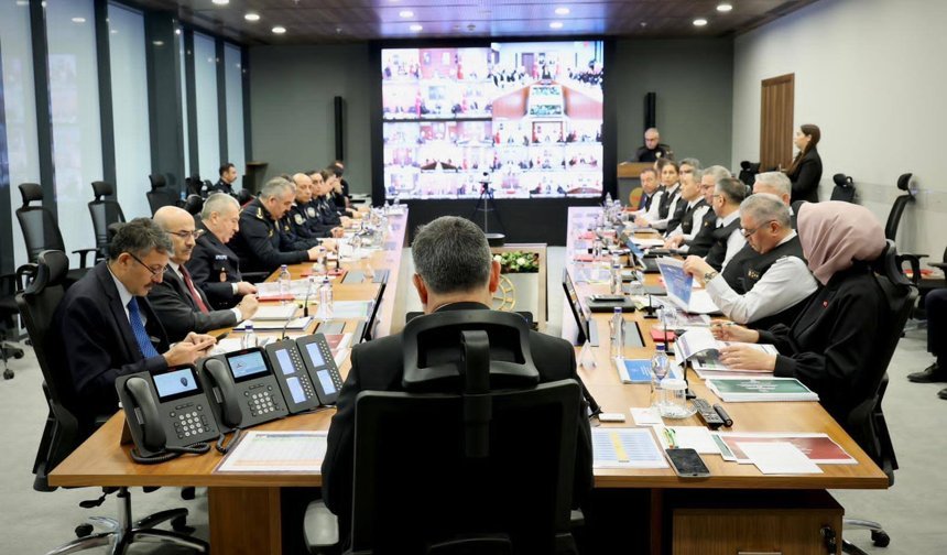 Vali Akmeşe Güvenlik Toplantısına Katıldı