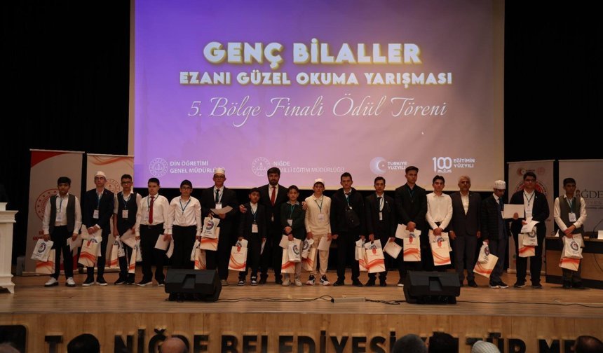 Genç Bilaller Yarışması’nın 5. Bölge Finali Niğde’de Yapıldı