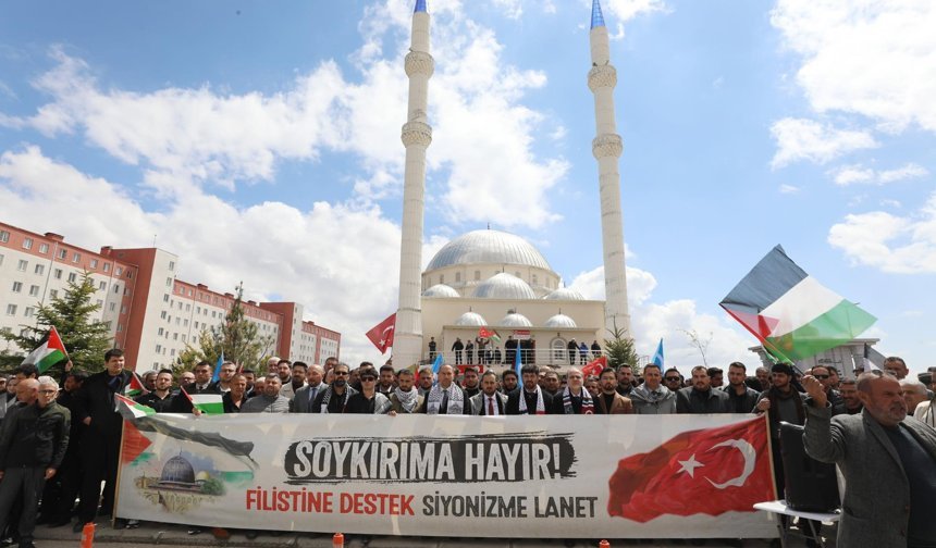 Niğde’de Filistin’e Destek Açıklaması: “Mücadelemiz Sürecek”