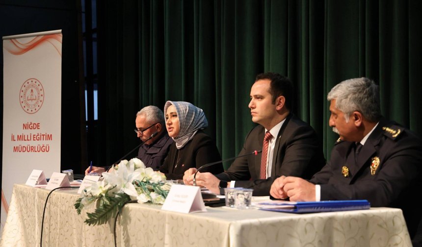 Niğde’de Okul Güvenliği Masaya Yatırıldı