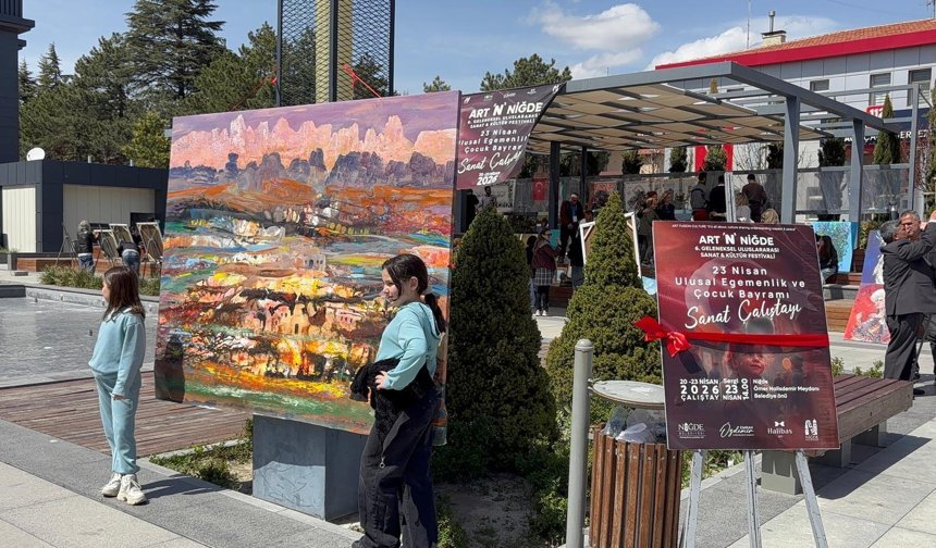 Niğde’de sanat rüzgârı esti