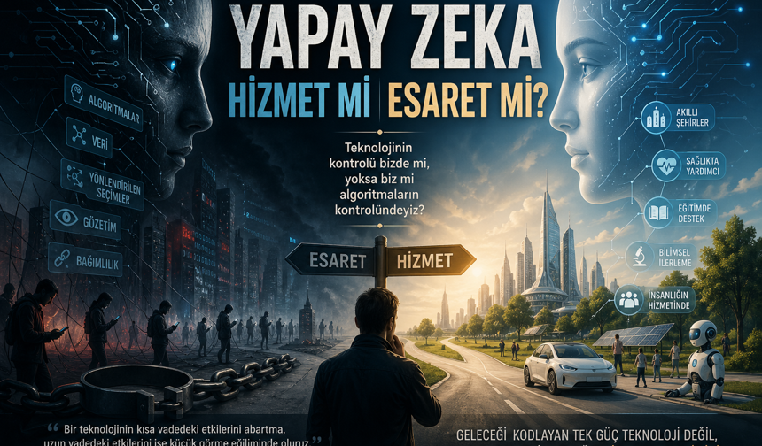 Yapay Zeka Hizmet mi Esaret mi?..