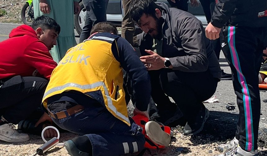 Niğde’de İki Motosiklet Kafa Kafaya Çarpıştı: 2 ağır Yaralı