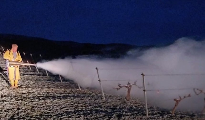 Niğde’de Zirai Don Riskine Karşı Tüm Ekipler Sahada