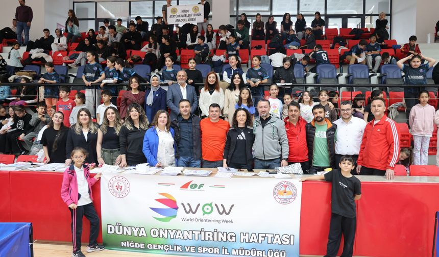 Dünya Oryantiring Haftası Niğde’de Etkinliklerle Kutlandı
