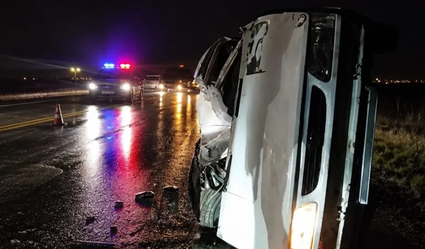 Niğde-Kayseri Yolunda otomobil takla attı: 1 Yaralı