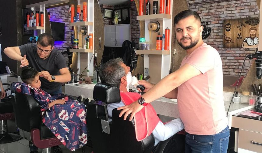 Kurban Bayramı Öncesi Berber ve Kuaförlerde Yoğun Mesai Başladı