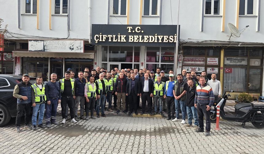Çiftlik Belediyesi’nden İşçilere 1 Mayıs Müjdesi