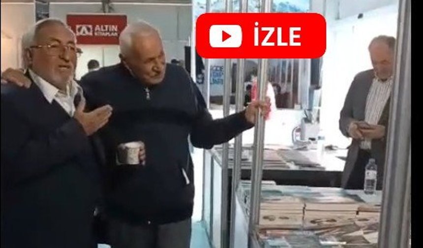 Şair Fikret Dikmen Niğde Kitap Fuarında şiiri ile karşılandı