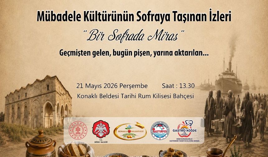 Konaklı’da Mübadele Sofrası Kurulacak