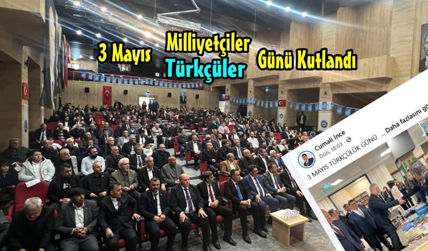 Niğde’de 3 Mayıs Milliyetçiler Günü programı düzenlendi