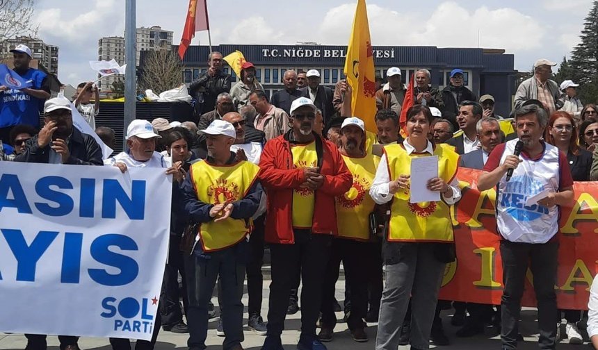 KESK'den Niğde’de  Emek, Demokrasi ve Adalet Vurgusu