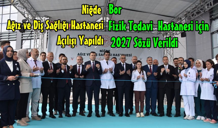 Bakan Memişoğlu Niğde’de Sağlık Yatırımlarını İnceledi