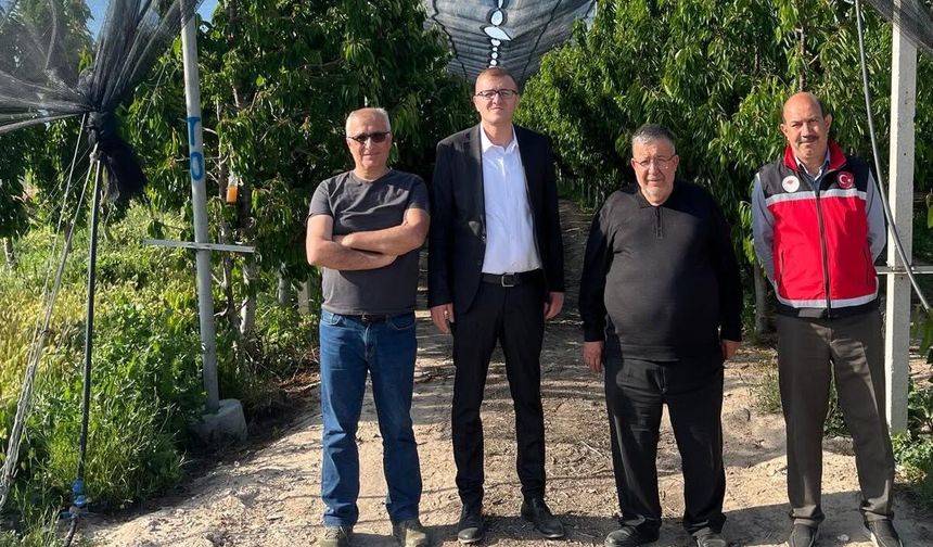 Bor’da Üreticiye Teknik Destek Sürüyor