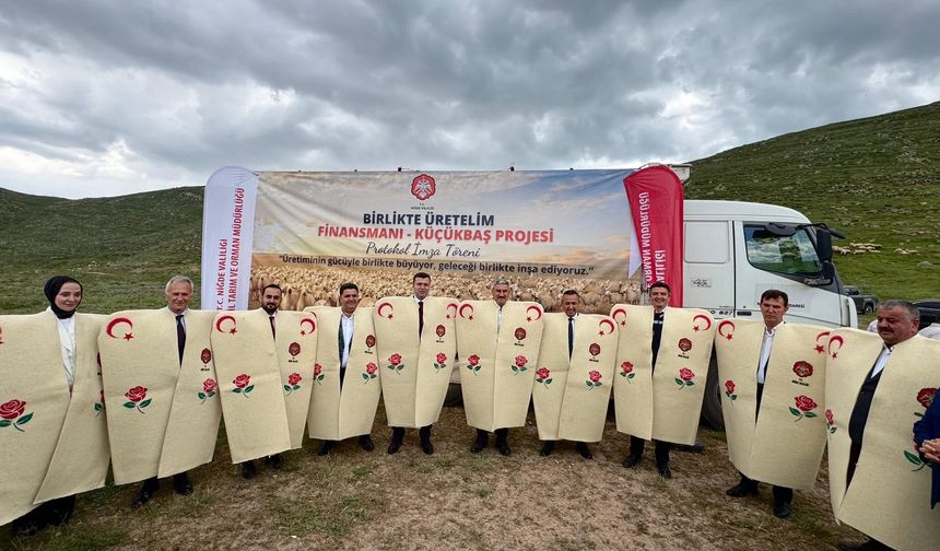 Niğde’de Küçükbaş Hayvancılığa Faizsiz Finansman Desteği
