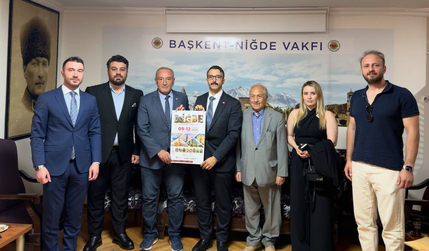 NİĞDEF’ten Başkent Niğde Vakfı’na Ziyaret