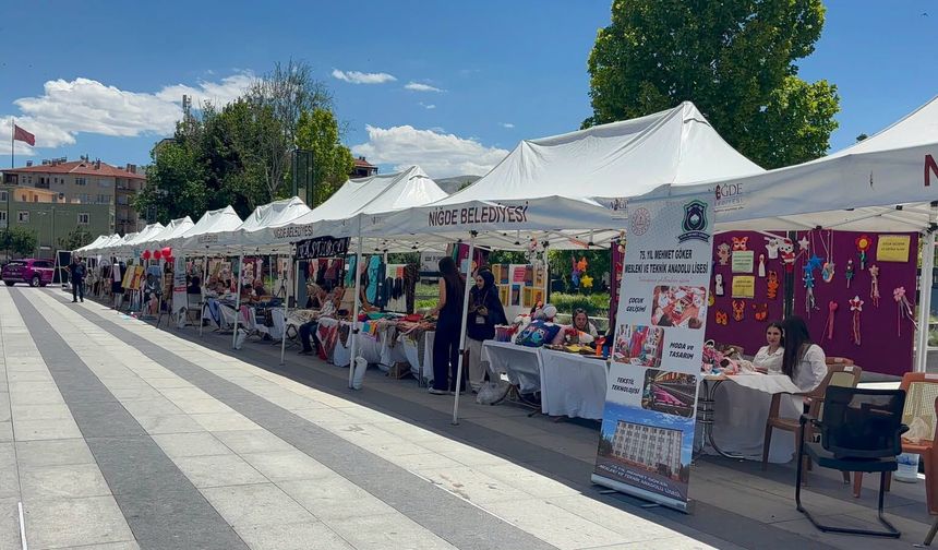 Meslek Liseleri Üretim Gücünü Fuarda Sergiledi