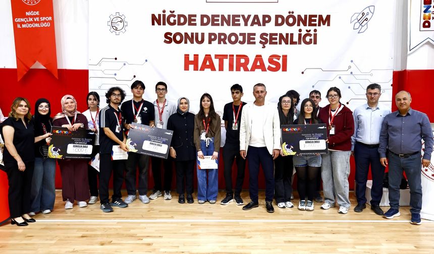 Deneyap Teknoloji Atölyesi Öğrencilerinden Dönem Sonu Proje Şenliği