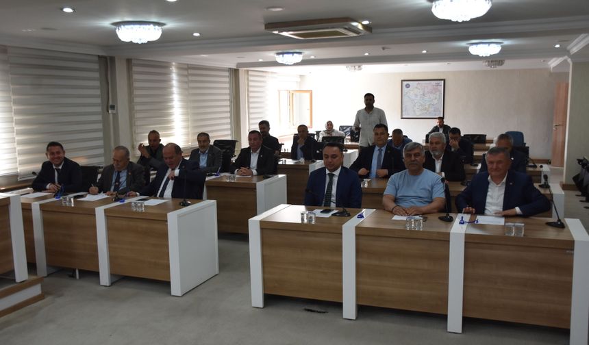 İl Genel Meclisi Haziran Ayı 3. Birleşiminde İmar Planı Görüşüldü