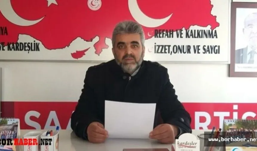 Saadet Partisi İl Başkanı Ahmet Binici: “Kamu Alımlarında Şeffaflık Yeniden Tesis Edilmeli”