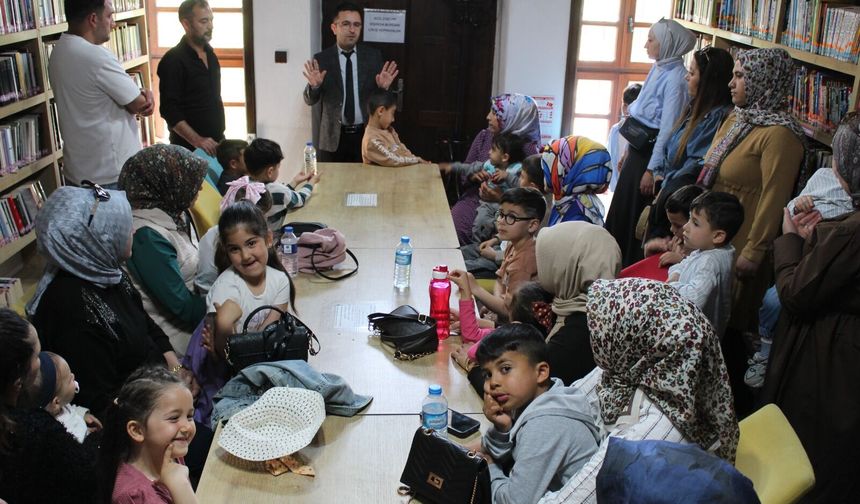 Bor Halk Kütüphanesi’nden “Aile ve Nüfus 10 Yılı”na Özel Etkinlik