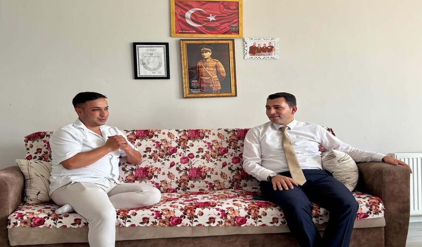Aile ve Sosyal Hizmetler İl Müdürü Kesler'den Gazilere Ziyaret