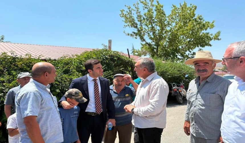 Kaymakam Barış Kalkan'dan Hüsniye ve Eminlik Köylerine Ziyaret