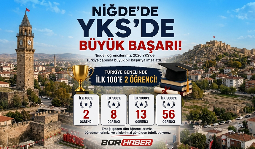 Niğde Fen Lisesi Niğde'nin Başarı Lokomatifi Olmaya Devam Ediyor