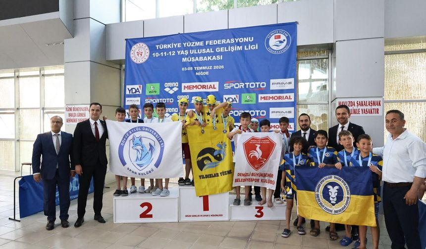 Türkiye Yüzme Federasyonu Gelişim Ligi Yarı Final Heyecanı Niğde'de Başladı