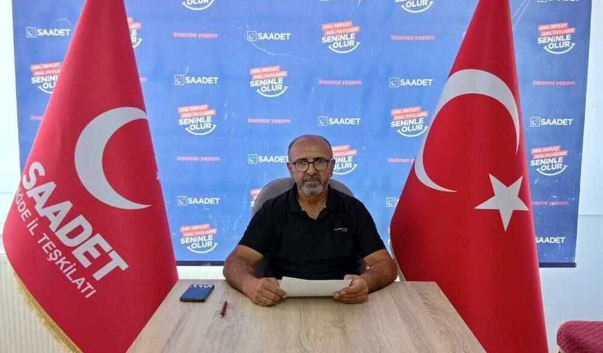 Saadet Partisi Niğde’den Gıda İsrafı Tepkisi: “Bir Yanda Açlık, Bir Yanda İsraf”