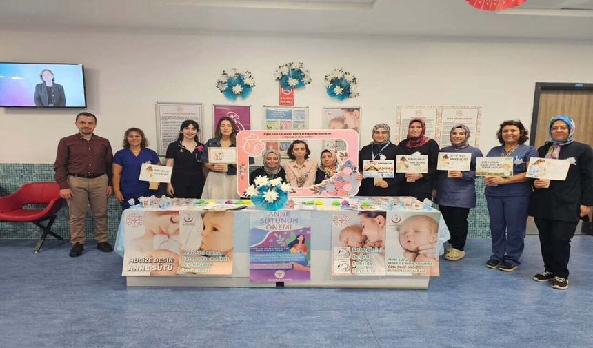 Emzirme Haftası’nda Anne Sütünün Önemine Dikkat Çekildi