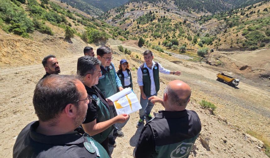 Emirler Göleti’nde Çalışmalar Hız Kesmeden Sürüyor