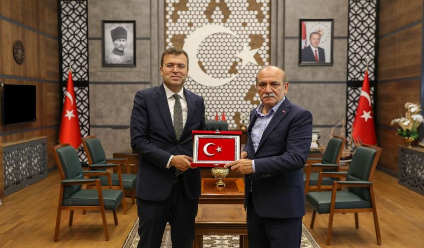 Vali Akmeşe’ye sendika ve sivil toplum temsilcilerinden ziyaret