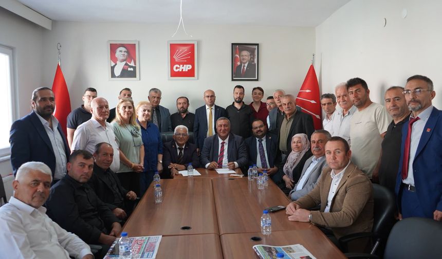 CHP Niğde’de Kongre Süreci ve Kent Gündemini Değerlendirdi