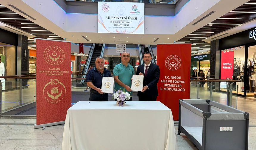 Niğde’de Evlenecek Gençlere “Ailenin Yeni Üyesi” Desteği