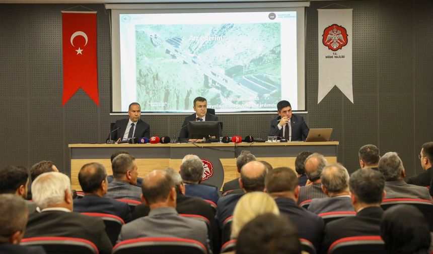 Niğde’de 200 Proje İçin 35,4 Milyar TL’lik Yatırım Takibi