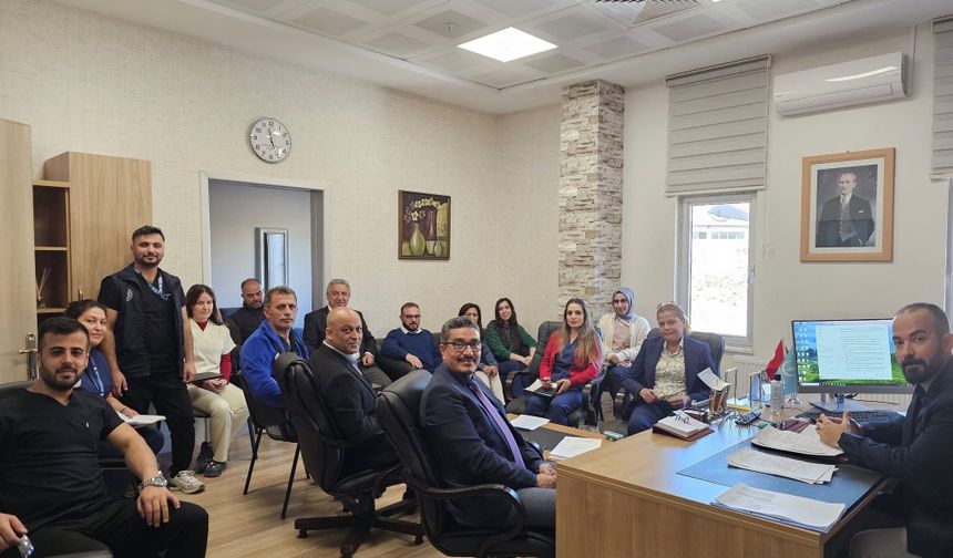 Ulukışla Devlet Hastanesi’nde Çalışan Memnuniyeti Ve Enfeksiyon Kontrolü Toplantıları Yapıldı