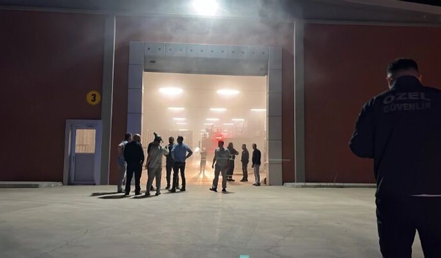 OSB’de Tekstil Fabrikasında Küçük Çaplı Yangın